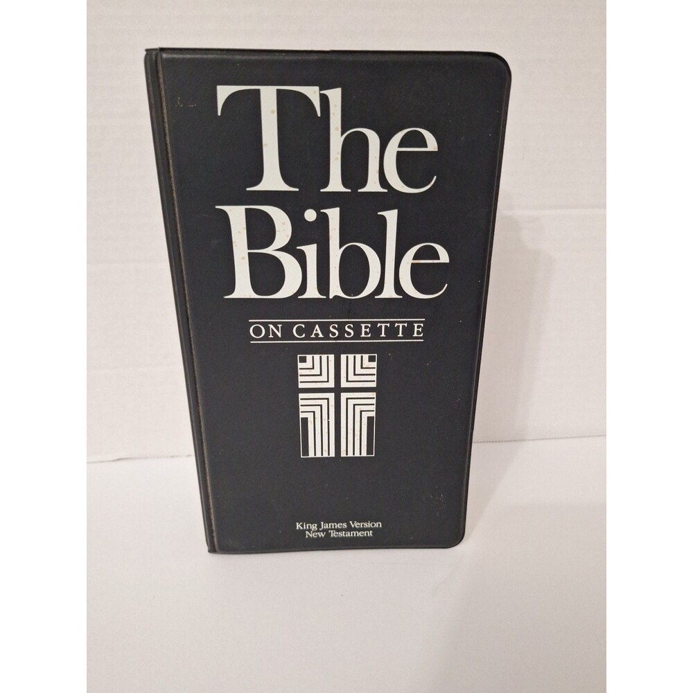 The Bible On Audio Cassette New Testament King James Version IV  12 Tapes